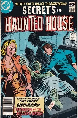 Buy 43402: DC Comics SECRETS OF HAUNTED HOUSE #23 Fine Grade • 6.39£