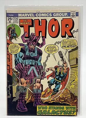 Buy The Mighty THOR #226 August Marvel Comic Book 1974 Galactus • 5.54£