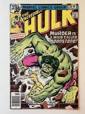 Buy The Incredible Hulk #228 - 1st Moonstone (Karla Sofen) - Newsstand Edition 1978 • 43.36£