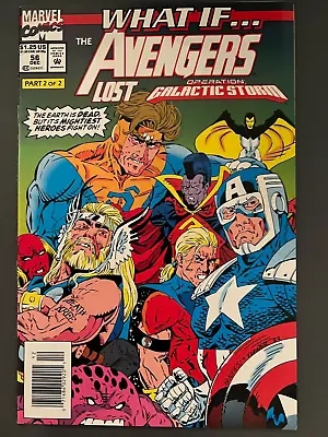 Buy What If... #55 & 56 Marvel Comics 1993 Avengers Lost Operation Galactic Storm? • 10.95£