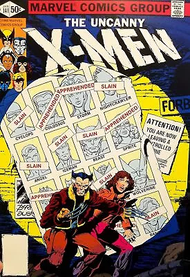 Buy Uncanny X-Men #141 16x11 Art Print By John Byrne (Days Of Future Past), New Marv • 28.41£