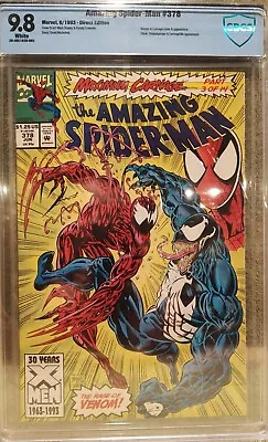 Buy Amazing Spider-Man #378 CBCS 9.8 White Pages 1993 • 75.95£