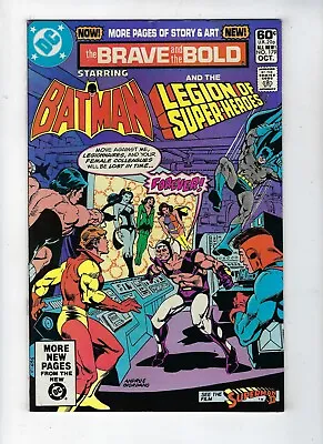 Buy Barve And The Bold # 179 Batman & The Legion Of Super-Heroes Oct 1981 VF • 4.95£