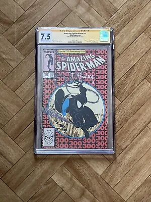 Buy Amazing Spider-Man #300 CGC 7.5 Signature Series Signed By Todd McFarlane • 499.99£