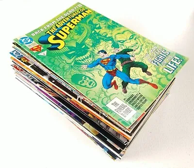 Buy 1990's Superman Action Comics Man Of Steel Adventures Lot 40 Issues DC Comics • 31.66£
