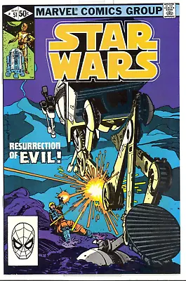 Buy Star Wars #51 Near Mint/Mint (9.8) 1981 Marvel Comic • 98.70£