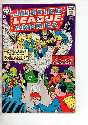 Buy Justice League Of America #21 - 1st Silver-age Appearance Of Dr. Fate & Hourman • 64.99£
