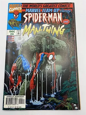 Buy MARVEL TEAM-UP #4 Spider-Man Man-Thing 1997 NM • 3.65£