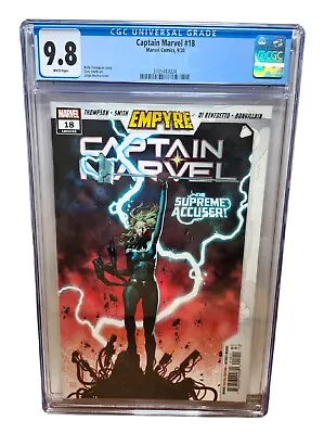Buy Captain Marvel #18 ~ CGC 9.8 1st Lauri-Ell 2020 NM/M • 34.12£