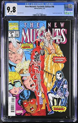 Buy New Mutants #98 - Vol. 1 (01/2023) - Facsimile - Rob Liefield CGC 9.8 - Marvel • 49.50£