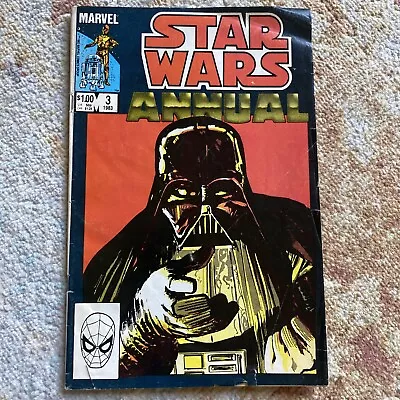 Buy RARE 1983 Marvel Comics Star Wars Annual #3 Darth Vader Original Clean! • 64.61£