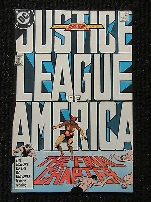 Buy Justice League Of America #261  April 1987  Last Issue!!  See Pics!! • 4.74£