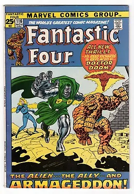 Buy Fantastic Four Vol 1 No 116 Nov 1971 (FN/VFN) (7.0) Marvel, Bronze Age • 39.99£