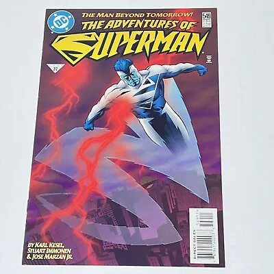 Buy Adventures Of Superman #549 DC Comics 1997 The Man Beyond Tomorrow • 4£