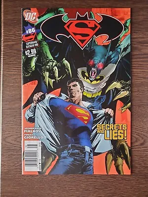 Buy Superman/Batman #86 Newsstand Ultra Rare 531 Copies 2nd To Last Issue DC 2011 • 31.62£