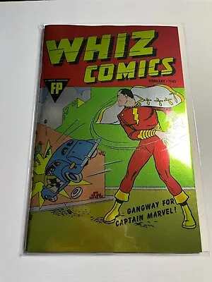 Buy WHIZ COMICS #2 MEGACON 2023 Exclusive Foil Variant 1st SHAZAM LTD To 1000 #2 • 23.95£