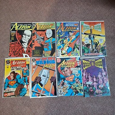 Buy Action Comics Books Mint Collection By DC Comics - 8 Comics In Total • 12.99£