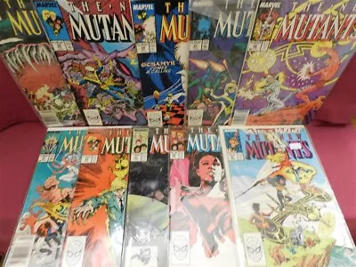 Buy New Mutants 61 62 63 64 65 66 67 68 69 70 Marvel Comic Run Simonson 1988 Vf- • 16.01£