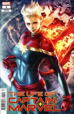 Buy The Life Of Captain Marvel #1 Artgerm Variant Nm Avenger Kree Skrull Secret Wars • 4£
