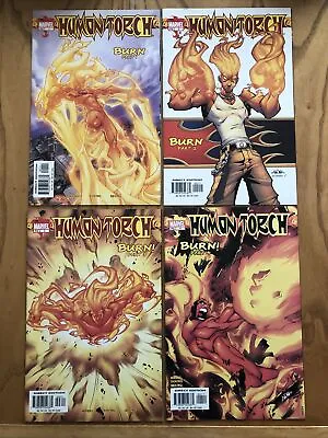 Buy The Human Torch: Burn Issues #1 - #5 2003 • 10£