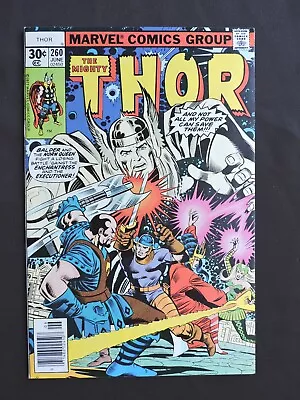 Buy The Mighty THOR No. 260 Comic Book NM- June 1977 (Bronze Age) • 7.86£