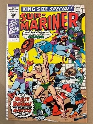 Buy Sub-mariner King-size Special #1 (1971) Fn Marvel • 14.95£