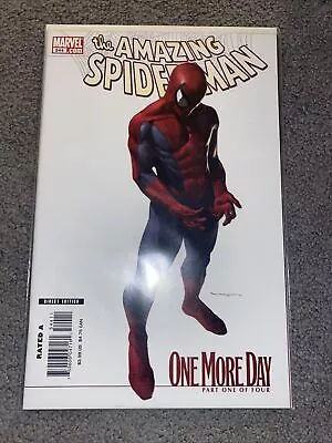 Buy Amazing Spider-man #544 Nm Cover B One More Day Part 1 Marvel Comics 2007 • 20.01£