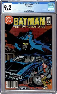 Buy Batman #408N CGC 9.2 Newsstand 1987 4356793023 • 83.95£