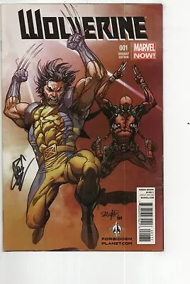 Buy Wolverine (2013) 1 VG Forbidden Planet Variant Cover Signed Water Damage • 0.49£