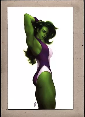 Buy She-hulk #1_very Fine+_unknown Comics Exclusive Miguel Mercado Virgin Variant! • 3.20£