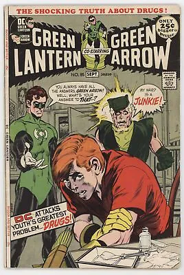Buy Green Lantern 85 DC 1971 VG Neal Adams Denny O'Neil Arrow Speedy Drug • 173.45£