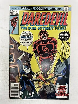 Buy Daredevil #141 1976 Marvel Comics Bullseye Cover Marvel Comics MCU • 7.19£