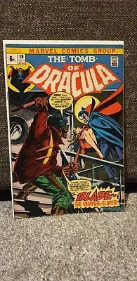 Buy Tomb Of Dracula #10 Bronze Age Marvel Comics 1st Appearance Of Blade. High Grade • 950£
