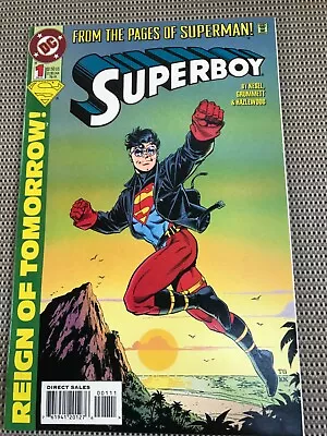 Buy SUPERBOY #1 : DC Comics 2/94 NM-; 1st Appearance Of KNOCKOUT, 3rd Monthly Series • 2.38£