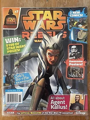 Buy Star Wars Rebels Magazine #7 (2016) ~ Rare Ahsoka Cover! • 47.49£
