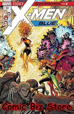 Buy X-men Blue #13 (2017) 1st Printng Bagged & Boarded Marvel Legacy Tie-in • 3.50£