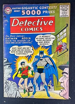 Buy Detective Comics (1937) #234 GD/VG (3.0) Sheldon Moldoff Cover And Art • 98.55£