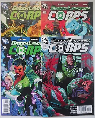 Buy DC Comics GREEN LANTERN CORPS VOl 2 (2006) #9-12 High Grades • 3.95£
