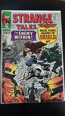 Buy Strange Tales #147 Marvel 1966 SHIELD/ Dr Strange -1st Cameo Of  Kaluu • 16.06£