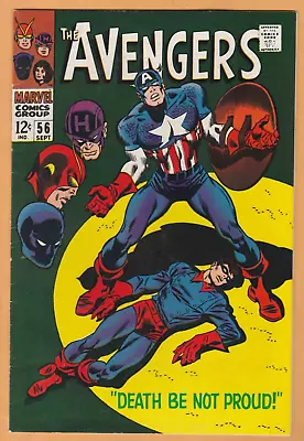 Buy Avengers #56 - Origin Of Captain America - Death Of Bucky - FN/VF (7.0) • 28.08£