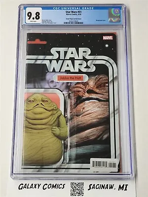 Buy Star Wars #51 - CGC 9.8 - Action Figure Variant JTC Exclusive - Jabba The Hutt • 120.53£