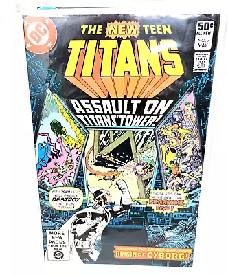 Buy NEW TEEN TITANS #7 Origin Of Cyborg (Victor Stone). *1981* 7.0 • 5.55£