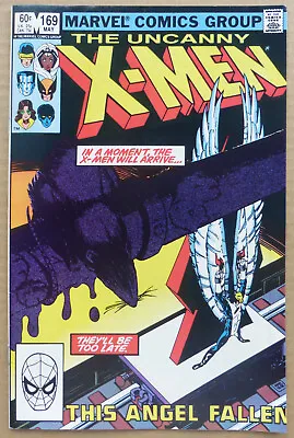Buy The Uncanny X-men #169,  This Angel Fallen , 1983 High Grade. • 18£