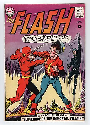 Buy DC 1963 THE FLASH No. 137 Golden Age Flash & 1st S.A. JSA Appearance VG/FN 5.0 • 76.01£