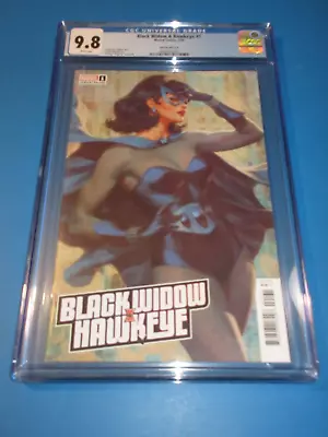 Buy Black Widow And Hawkeye #1 Artgerm Lau Variant CGC 9.8 Gorgeous Gem Wow • 57.13£