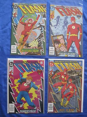 Buy FLASH #s 62, 63, 64, 65 : YEAR ONE, Born To Run, COMPLETE 4 Issue DC 1992 Story • 18.99£
