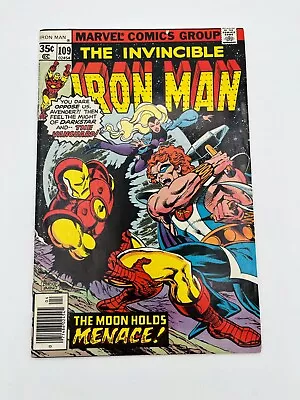 Buy The Invincible Iron Man #109 Marvel 1978 Pre-Owned Very Good • 11.25£