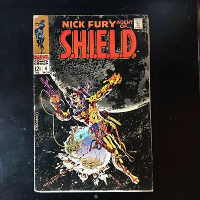 Buy Nick Fury Agent Of SHIELD #6  Steranko Art • 23.72£