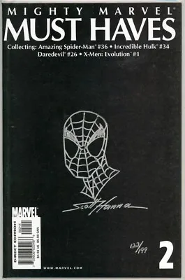 Buy Marvel Must Haves #2 Dynamic Forces Signed Hanna Sketch Amazing Spider-man 36 • 59.95£