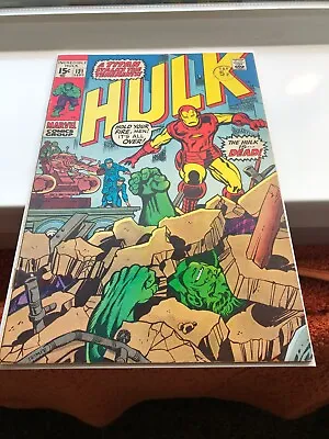 Buy Incredible Hulk 131 (1970) Vs Iron Man. 1st App Jim Wilson, Cents • 18.99£